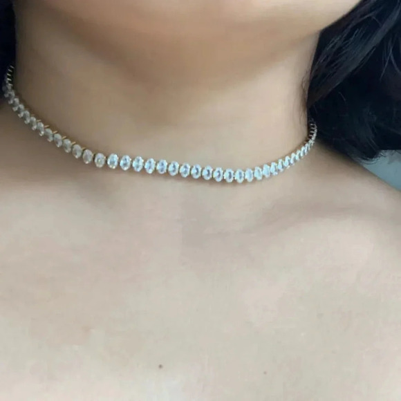 Colorful Zirconia 18K Gold Stainless Steel Waterproof Tennis Bracelet - Picture 11 of 11